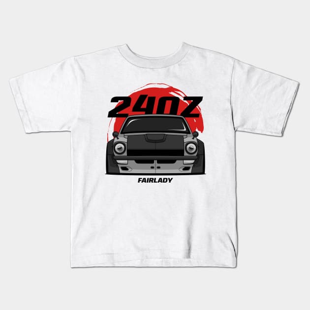 Tuned Frldy Z Grey Kids T-Shirt by GoldenTuners